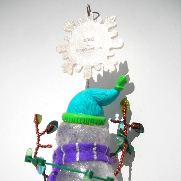 🦋 Hallmark Christmas Ornament Snowbody Does It Better! Snowman’s Land QP1119 - Picture 6 of 7